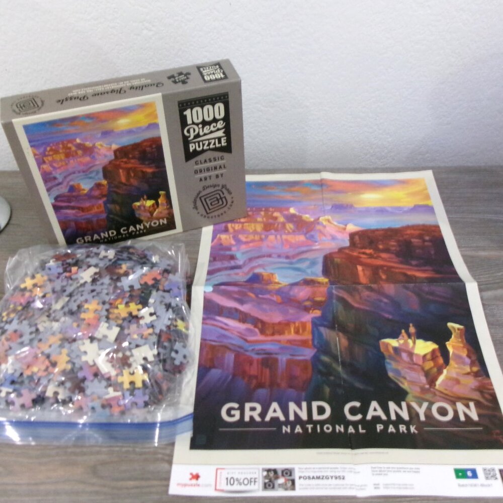 Grand Canyon 1000 Piece Jigsaw Puzzle Anderson Design